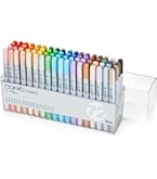 Amazon.com: Copic Sketch, Ultra-blendable Alcohol Markers, 72pc